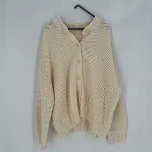 Alex Mill Nico Cardigan In Ivory